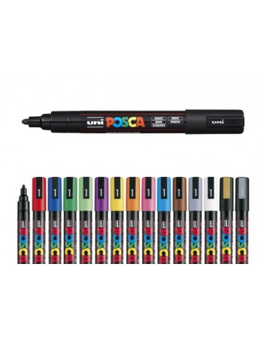 PENNARELLO MEDIO UNIPOSCA VARI COLORI* da 3,29 € - R&D Cartoleria