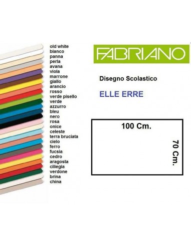 FOGLIO FABRIANO VERDE PISELLO 70 X 100 da 0,73 € - R&D Cartoleria