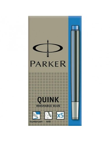 CARTUCCE PER STILOGRAFICHE PARKER BLU CONF. 5 PZ. da 2,78 € - R&D C...