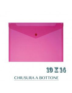 CARTELLA BUSTA 14 X 19 A/6 CON BOTTONE COLORATE da 0,34 € - R&D Car...