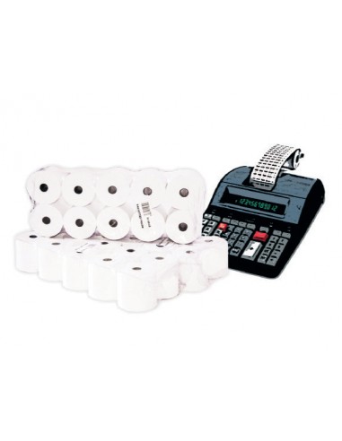 ROTOLO CALCOLO 57 MMX60M SUPER BIANCO da 0,31 € - R&D Cartoleria