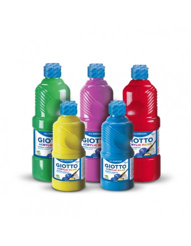 TEMPERA GIOTTO ACRILICA 500 ML MAGENTA da 6,22 € - R&D Cartoleria