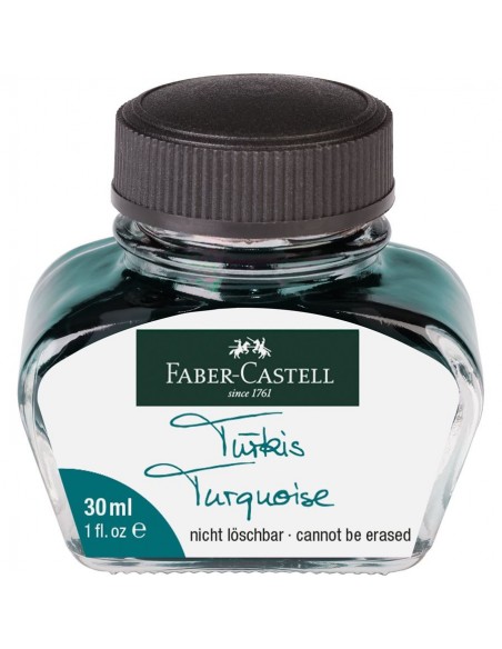 INCHIOSTRO TURCHESE PER STILOGRAFICA FABER-CASTELL 30 ML