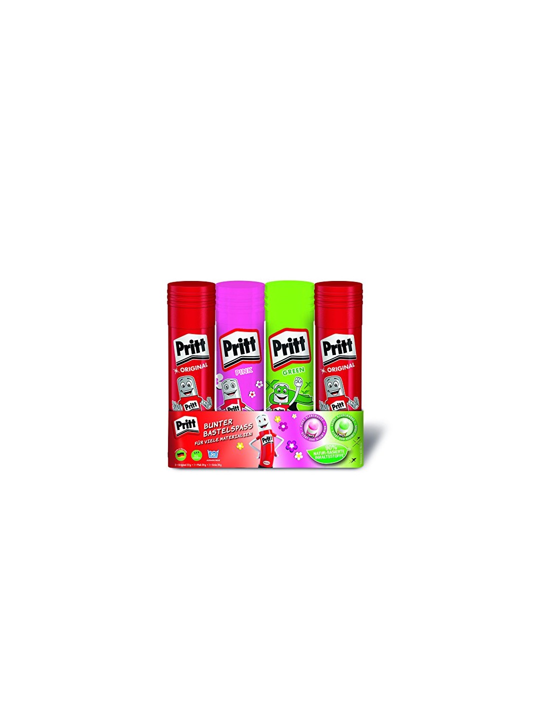 Fun Colors Glue Sticks - Pritt