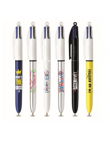 PENNA BIC 4 COLORI MESSAGE