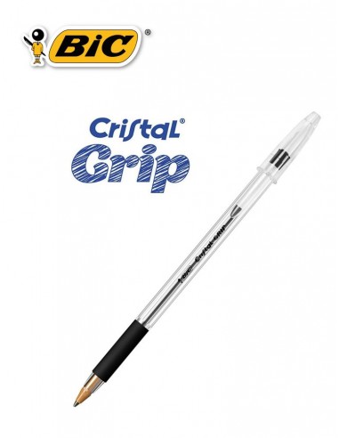 PENNA BIC CRISTAL GRIP NERA