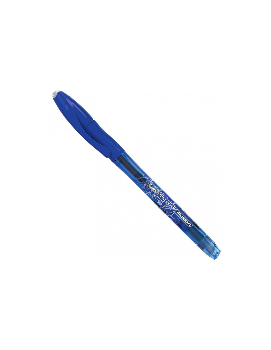 PENNA BIC ILLUSION CANCELLABILE BLU