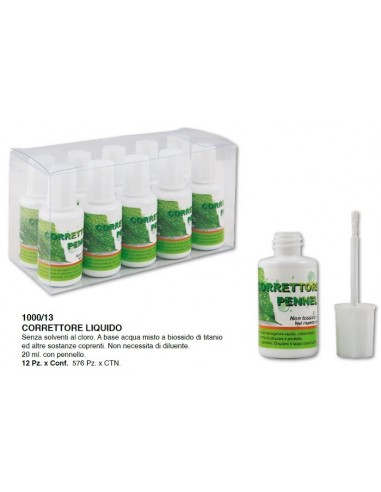 CORRETTORE A PENNELLO SIAM 20 ML da 0,69 € - R&D Cartoleria