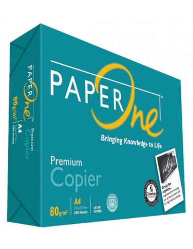 CARTA A/4 RISMA 500 FG. PAPER ONE COPIER VERDE