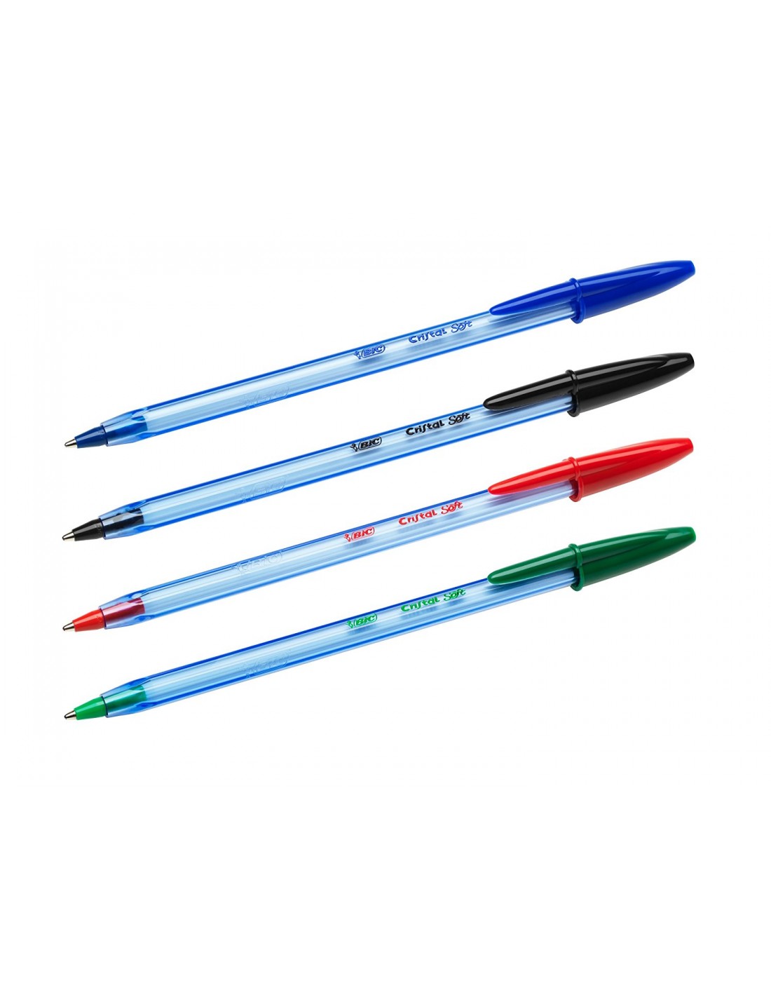 PENNA BIC CRISTAL SOFT ROSSA da 0,32 € - R&D Cartoleria