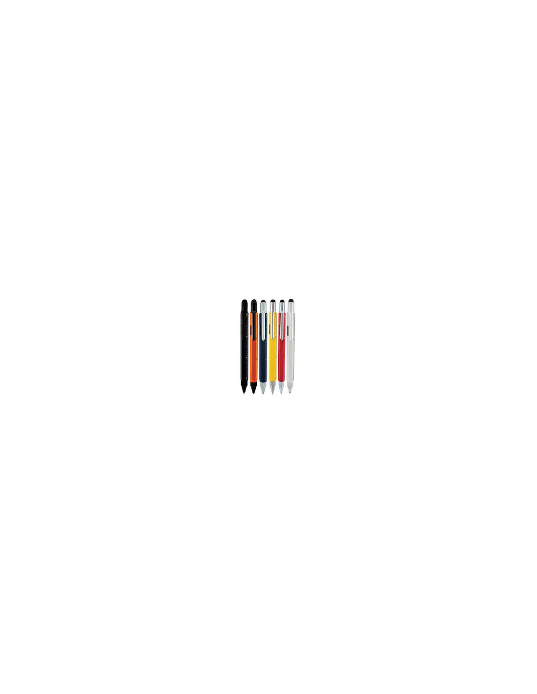 Penna LED 3 In 1 Con Torcia E Stilo Touch Screen – Colore Rosso, Inchiostro Nero, Multifunzione