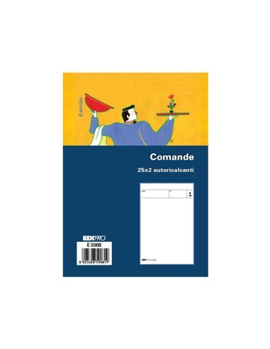 BLOCCO COMANDE 2 COPIE COD.S3000 - DU161870000-2702 da 0,73 € - R&D...