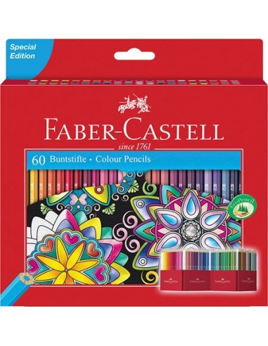 ASTUCCIO CARTONE 60 MATITE PERMANENTI FABER-CASTELL da 14,47 € - R&...
