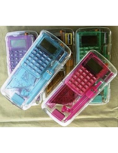 SET DISEGNO 9 PZ, COLORATO CON CALCOLATRICE ORNA da 4,99 € - R&D Ca...