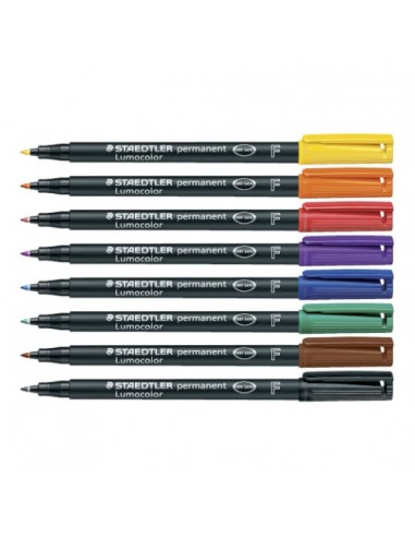 LUMOCOLOR ROSSO PUNTA F COD.318-2 da 1,34 € - R&D Cartoleria
