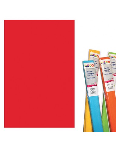 CARTA CRESPA ROSSA da 0,59 € - R&D Cartoleria CARTA CRESPA ROSSA da 0,59 € - R&D Cartoleria