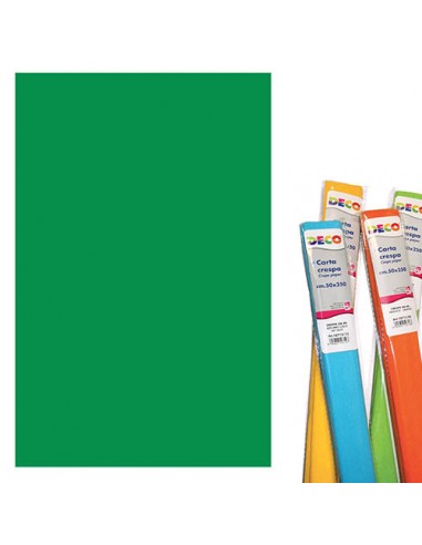 CARTA CRESPA VERDE * da 0,59 € - R&D Cartoleria CARTA CRESPA VERDE * da 0,59 € - R&D Cartoleria